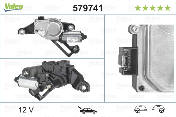Wiper Motor - 579741 VALEO